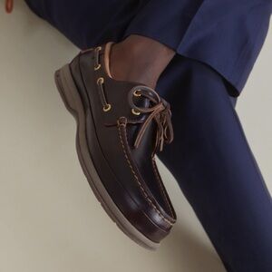 Like-New Sperry Gold Cup™ Boat Lambskin Shoe Size 12